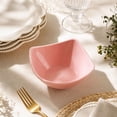 thumbnail image 4 of Fievgin Plastic Serving Bowls, Square Angled Mini Bowls for Salad, Fruit, Kitchen Countertop, Party & Home Table Decor, 4 of 6