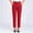 Red wide leg pants for women a1, variant on Cagogo Women's High Waisted Ankle Pants Plus Size with Pockets Wide Leg Elegant Office Trousers Casual Summer Work Trousers, Yellow XL