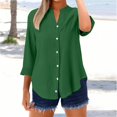 thumbnail image 2 of ZJXFGS Ladies Tops and Blouses Cute Tops for Teens Basic Tops for Woman Going Out Tops for Women Blouses for Women Casual Fall Fall Tops for Women 2025 Women Blouses for Work Multi-color 4XL, 2 of 6