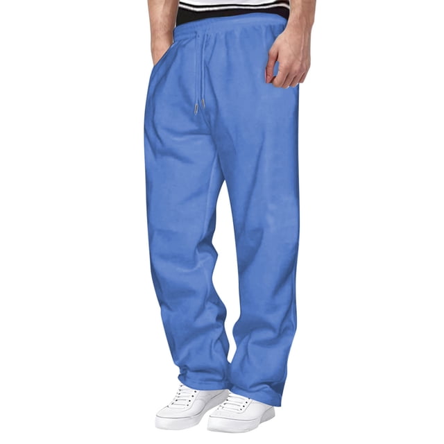 ameIAEA Men's Sweatpants Drawstring Elastic Waist Trousers Workout Running Lounge Pants with Pocket