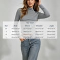 thumbnail image 3 of XRoczxe Women's Mock Neck Long Sleeve Crop Top, Slim Fit Ribbed Knit T-Shirt, Casual Solid Color Basic Tee for Fall Winter Daily Wear Layering, 3 of 7