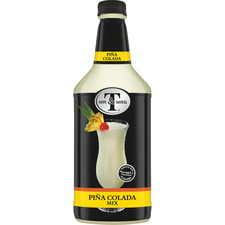Mr & Mrs T Piña Colada Mix, 1.75 L Bottle, 1 Count (Pack of (Best Pina Colada Mix Recipe)