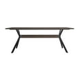 thumbnail image 4 of Nevada Rustic 2 piece set with Dining Table and Sideboard in Dark Brown, 4 of 7