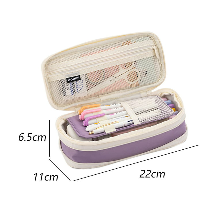 Wholesale Durable Pencil Case Purple With Big Storage Pouch For School  Supplies Ideal For College, College Students, Teen Girls, And Adults  HKD230831 From Flying_king18, $21.72