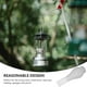 thumbnail image 5 of Lámpara de aceite Lámpara de vidrio Chimenea Lámpara de queroseno retro Chimenea Lámpara de queroseno Cubierta, 5 of 7