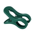 thumbnail image 2 of Heavy Duty Clips, Beach Towel Clips, Durable Dark Green Plastic Clothespins Heavy Duty, Towel Clips for Beach Chairs, Outdoor Pool Patio Accessories for Hanging Towels and, 2 of 6