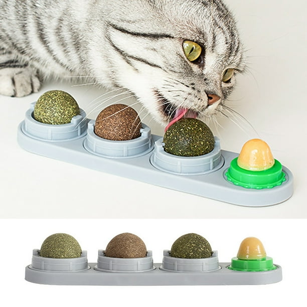 Flm Cats Mint Ball Nature Increase Appetite Plastic Edible Kitty Toy