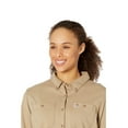 thumbnail image 3 of Carhartt Flame-Resistant Force Cotton Hybrid Shirt (Womens, Khaki, 2XL, One Size), 3 of 3