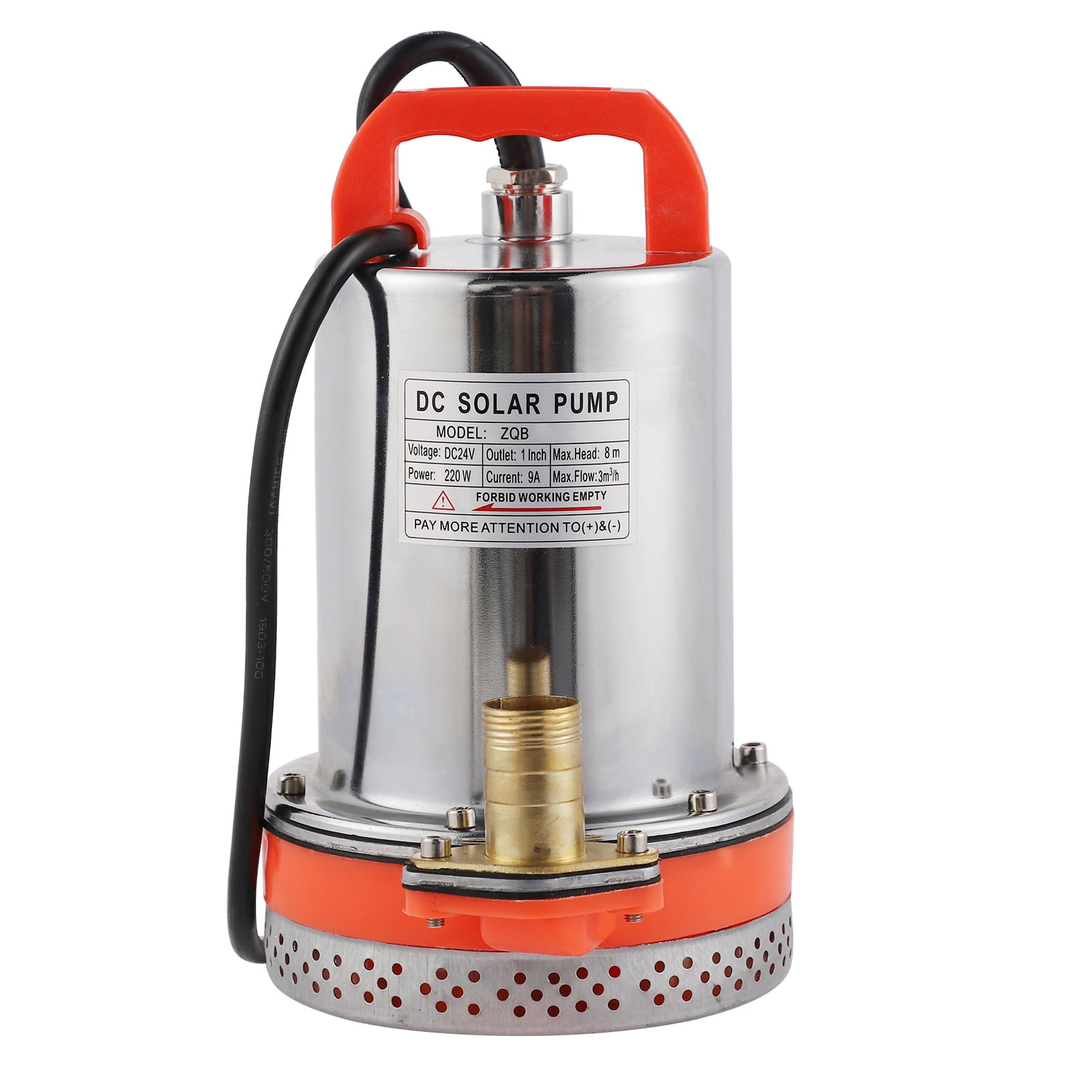 Submerged Pumps, Submersible 26.2ft Lift With 8.2ft Cable For Swimming