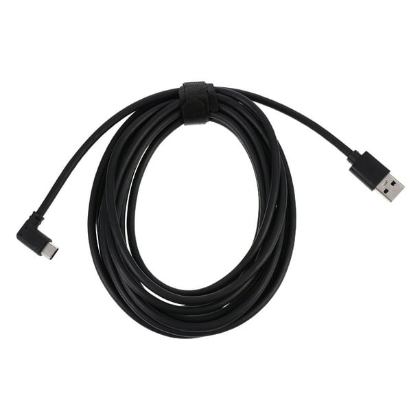 1pc USB C Cable Tipo C Cable USB 3.0 a tipo C Línea de datos Cable de carga Codo de codo