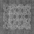 thumbnail image 1 of Ahgly Company Indoor Square Abstract Gray Modern Area Rugs, 7' Square, 1 of 4