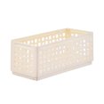 thumbnail image 1 of Storage Box Foldable Stackable Organizer with Ventilated Hollow Design Space Saving Storage Bin for Household Travel Dormitory, 1 of 8