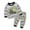 Gray, variant on Boys Pajamas Sets Cotton Pjs Toddler 2 Piece Long Sleeve Sleepwear Kids Clothes Sets Dinosaur Shirts,1-7Y