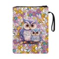 thumbnail image 2 of HELLHERO Gift Book Organizer Bag with Handle Zipper Polyester Fabric Book Carrying Case Pocket for Reading Lovers Paperbacks Women 8.66 x 11.42 1pcs, 2 of 8