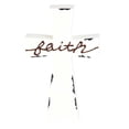 thumbnail image 2 of Dicksons Faith Distressed White Enamel Look 7 inch MDF Tabletop Cross, 2 of 2
