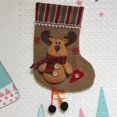thumbnail image 1 of Calcetín navideño Bolsas de dulces Calcetines Bolsas de regalo Decoración navideña (Reno) Sywqhk Libre de BPA, 1 of 6
