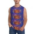 thumbnail image 1 of Balery Peace And Love Camisetas sin mangas para hombre, absorbe la humedad y protege contra el mal olor.-Small, 1 of 7