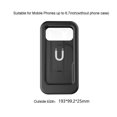 thumbnail image 4 of 360° Rotating Waterproof Bicycle 3-6.7" Phone Case Holder For 22-28mm Handlebar, 4 of 13