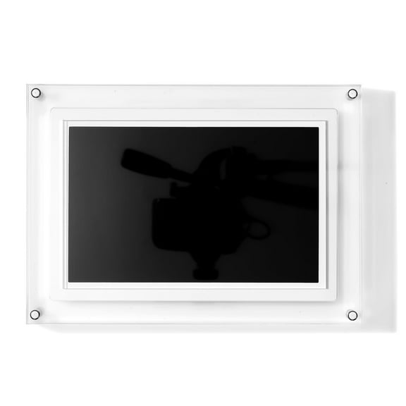 INFINITY PIECES Fandom Frame 10.1" WiFi LCD Digital Photo Frame with Remote, Acrylic, New