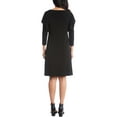 thumbnail image 2 of Karen Kane Womens Knee-Length Ruffled Casual Dress, 2 of 2
