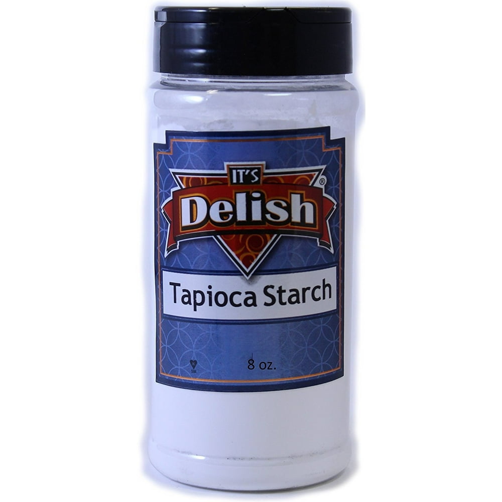 Tapioca Starch by Its Delish, 8 Oz. Medium Jar