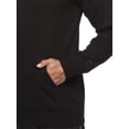 thumbnail image 4 of AND1 Men's and Big Men's Active MVP Fleece Crew Sweatshirt, up to Size 3XL, 4 of 4