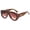 FL Dual Tea, variant on Retro Aviator Sunglasses, UV400 Protection, Unisex PC Frame, Fashion Shades