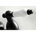 thumbnail image 2 of Kingston Brass KS3600PL Robinet de Lavabo 4 Po., Noir Mat, 2 of 3