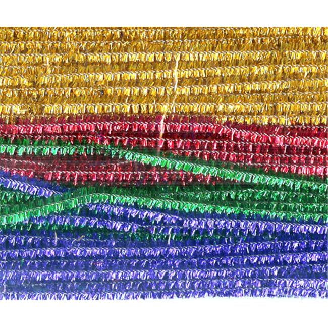 Chenille Stems Assorted 12 Sparkle