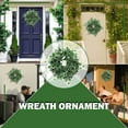 thumbnail image 1 of Cqxid Artificial flowers Under $15 Home Decoration Holiday Garland Green Simulation For Door Leaf Garland Home Decor, 1 of 9