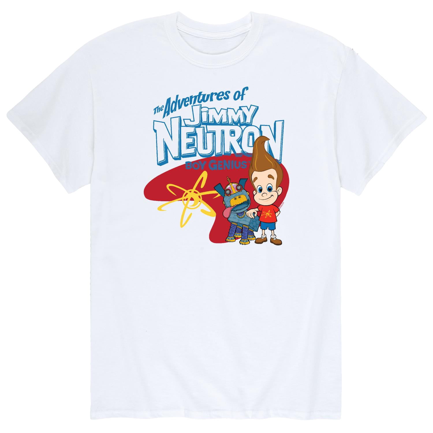 Jimmy Neutron - The Adventures of Jimmy Neutron - Men's Short Sleeve  Graphic T-Shirt - Walmart.com