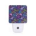 thumbnail image 1 of Fotbe Colorful Butterflies Luz Nocturna LED, Luz de Noche con Sensor de Luz Natural de Anochecer a Amanecer, Se Enchufa a la Pared, Blanco Cálido 0.5W-US, 1 of 7