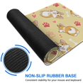thumbnail image 6 of Long Mouse Pads for Desk,Corgi Dog and Footprints Desk Mats on Top Of Desks, Desk Mouse Pad Extra Large with 3mm Non-Slip Base and Stitched Edge for Gaming,Office,Work,Home 31.5"x11.8", 6 of 6