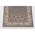 thumbnail image 5 of Rugs.com Rabia Collection Rug – 3' x 13' Runner Blue Low Rug Perfect For Hallways, Entryways, 5 of 8