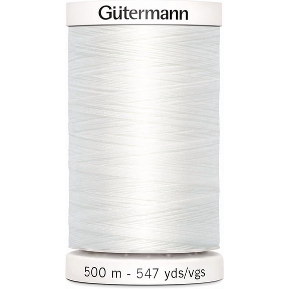 Gutermann 24333 Sew-All Thread 547 Yards-Nu White$$Art & Craft