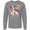 Athletic Heather, variant on Inktastic Farmer Tractor EIEIO Big Bro Long Sleeve T-Shirt