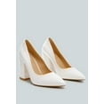 thumbnail image 2 of Kamira Patent Block Heeled Pumps, 2 of 11