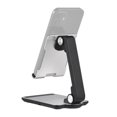 thumbnail image 2 of Foldable Cell Phone Stand Phone Holder for Desk with Angle Height Adjustable for Smartphones Tablets, 2 of 5