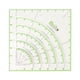 thumbnail image 2 of Regla Cortadora De Círculos Para Colchas, Regla Para Acolchar Multifuncional Eficiente De 8 Pulgadas, Marcadores Verdes Brillantes, Precisos Para Patchwork, Herramienta Artesanal, 2 of 7