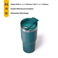 thumbnail image 3 of RTIC 20 oz Ceramic Lined Insulated Essential Tumbler, Leak-Resistant Lid, Deep Harbor, 3 of 6