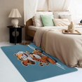 thumbnail image 4 of Funny Tiger Area Rug 2x3, Cartoon Tiger Rugs for Entryway Bedroom Living Room, Cute Tiger Indoor Door Mat, Machine Washable Rug, Non Slip Soft Low Pile Home Decor Carpet 8i&-32, 4 of 7