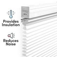 thumbnail image 5 of Biltek Top-Down Blinds Cordless Privacy Cellular Honeycomb Pleated Shades, White,  70"W x 64"H, 5 of 9