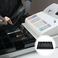 thumbnail image 1 of OUNONA Secure Cash Storage Cashier Drawer Insert Tray Black 1Pcs, 1 of 8