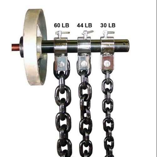 Ader Fitness Weight Lifting Chain 45lbs w/Collar