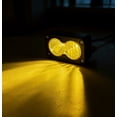 thumbnail image 3 of Fokuz Outdoor Cycling Headlight Universal 3 Pin EHeadlight，20W LED Style Lamp Plug And Play 3 Pin Julet Connector Wide Voltage RangeSuitable For And Cycling Enthusiasts, 3 of 5