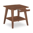 thumbnail image 4 of Unique Furniture Mid-Century Modern Night Stand in Walnut Stain, 4 of 5