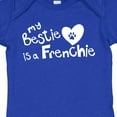 thumbnail image 4 of Inktastic Bestie Frenchie Boys or Girls Baby Bodysuit, 4 of 5
