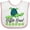 White and Pink, variant on Inktastic Hilton Head Cute Smiling Sea Turtle Boys or Girls Baby Bib