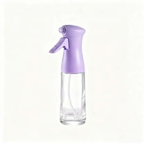 SLYNSHome Oil Sprayer for Cooking,Glass Olive Oil Sprayer Olive Oil Dispenser for Kitchen, Air Fryer, Salad, BBQ - Purple