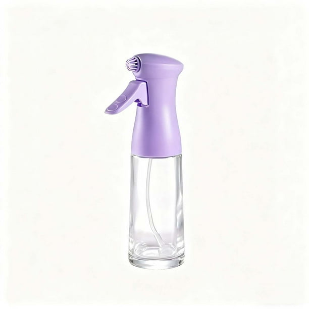 Pisexur Batería de cocina Botella de spray para cocinar de 200 ml, botella de vidrio para aceite de oliva, botella de spray para aceite de oliva, freidora de aire, ac para la cocina del hogar